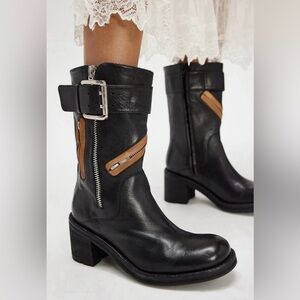 Sale!▪️NIB Free People Almost Vintage Moto Boots-8